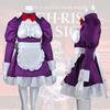 Rise Anime High Invasion Maid Mask Cosplay Costume Halloween Party Prop Gift Fan