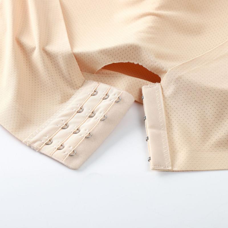 Summer Ice Silk Breathable Vest Seamless One-line Tube Top Buttoned Underwear Bottoming Chest Wrap Bra