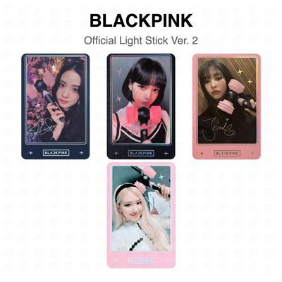 Palo de Luz Oficial de BLACKPINK Ver. 2 Fotocartas Oficiales