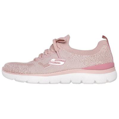 Summits - Anteprima Scarpe Casual Basse Comode Leggere Traspiranti Sneakers Donna Rosa 150122-ROS
