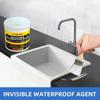 Strong invisible transparent waterproof adhesive,effectively preventing cracks,water leakage and seepage in the floor and bathr