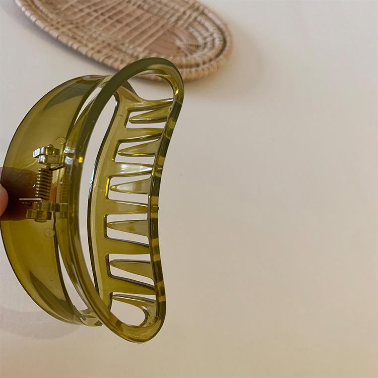 1Pcs Korean Solid Color Hair Claws Elegant Frosted Hair Clips Hairpins Barrette Headwear for Women Girls Hair Styling Tools