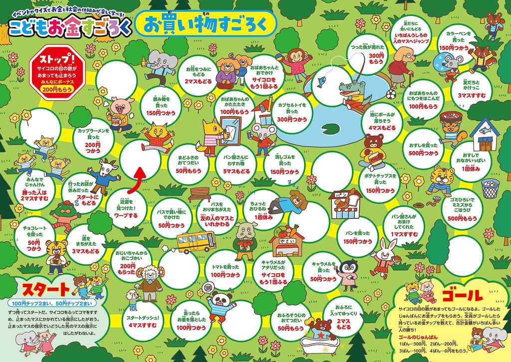 Gentosha Money Sugoroku Children's