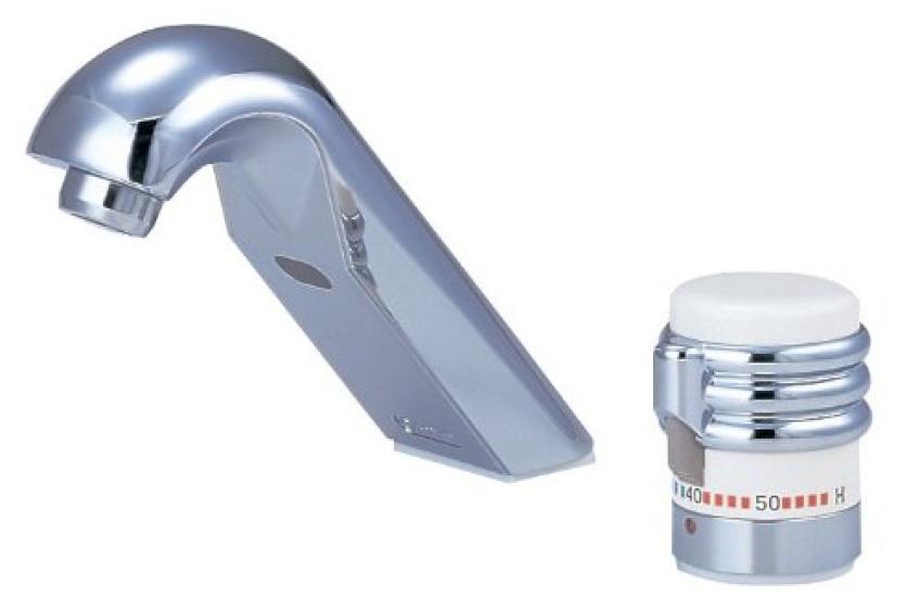 

SANEI Автоматичний змішувач EK500 з термостатом для змішувачів для умивальника срібний