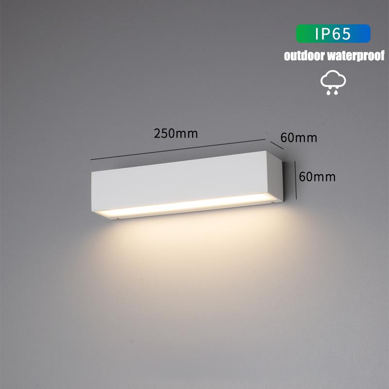 Modern LED Outdoor Wall Lamp Gallery Light Waterproof IP65 Up And Down Light Aluminum Home Lighting Aisle Corridor Wall Light