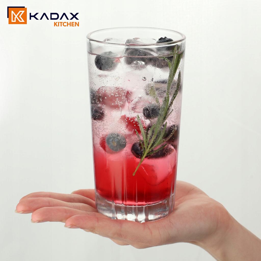KADAX Glasses 340ml Set of Glasses for Drinks
