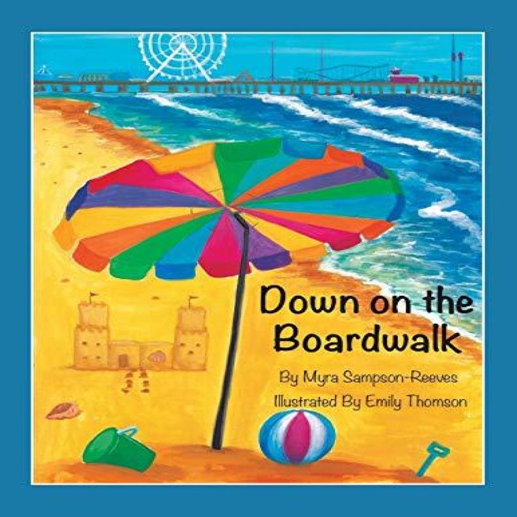 Down On the Boardwalk by Myra SampsonReeves Paperback Book 9781665506489