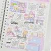 Korean Cute Bear Cartoon Stickers – Waterproof DIY Decoration Stickers