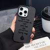 Black Flame Phone Case For iPhone 17 Air 16 15 14 13 12 11 Pro Max Plus Mini SE 2020 2022 God Almighty Always Love Me