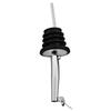 1 Stücke Flaschenverschluss Rotweinausgießer mit Kappe Champagner Öl Flasche Holzstopfen Halten Wein Frisch Schwarzer Deckel Ausgießer Bar Party Supplies