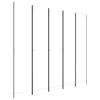 VidaXL Cloison de Séparation 5 Panneaux Séparateur de Pièce Pliable Diviseur Écran d'Intimité Paravent Décoration Salon 350202