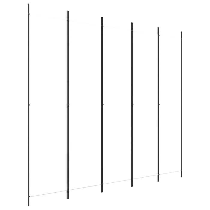 VidaXL Cloison de Séparation 5 Panneaux Séparateur de Pièce Pliable Diviseur Écran d'Intimité Paravent Décoration Salon 350202