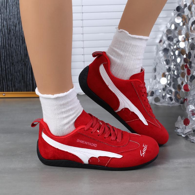 

New Women s Running Shoes | Flat Lace-Up Soft Sole Lightweight Versatile Casual Athletic Sneakers 39