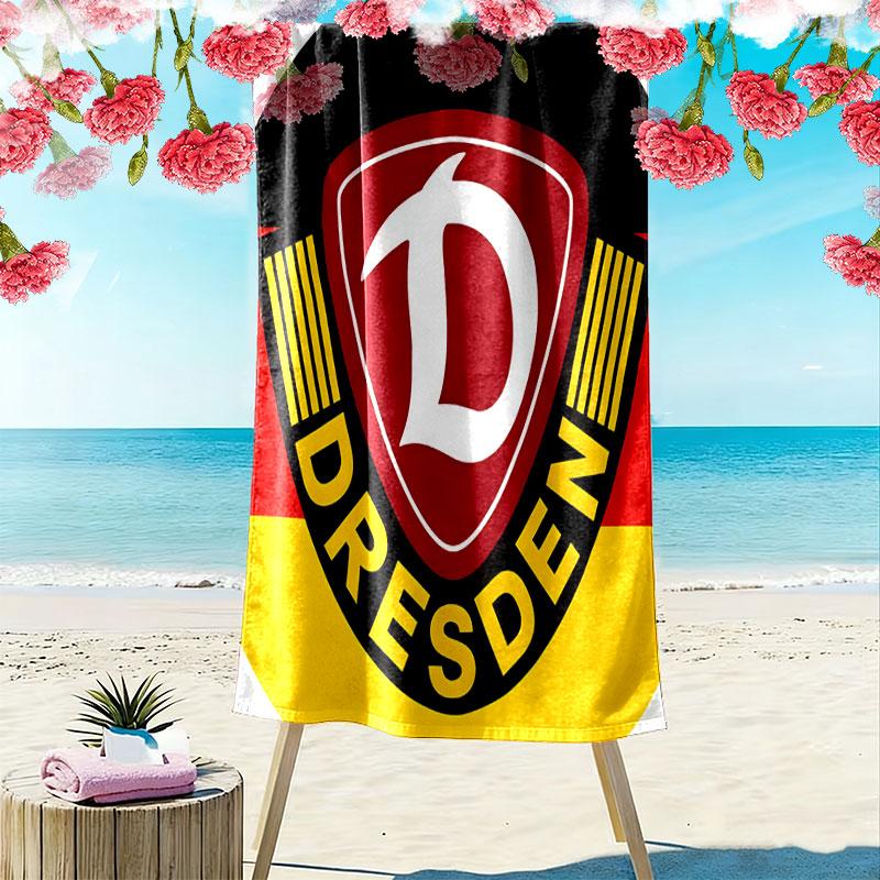 BFC Legacy Print Strandtuch, Großes Weiches Schnelltrocknendes Handtuch für Strand Camping Schwimmen