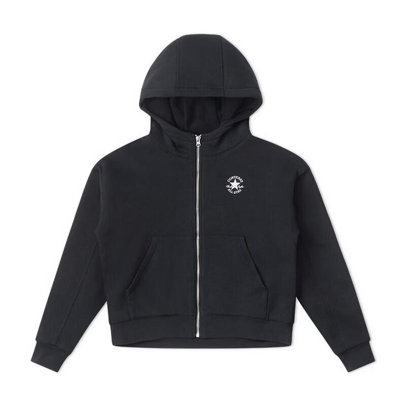 Converse Women s Hooded Zip-Up Cardigan 10027936-A02 M