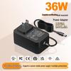 ETL/FCC Certified 12V/3A & 24V/1.5A US Standard Power Adapter for LED Strip & Smart Makeup Mirror