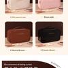 Women'S Cosmetic Bag Makeup Bag Double Layer Large Capacity Luxury Cosmetics Organizer Travel Essentials Women'S Cosmetic Bag