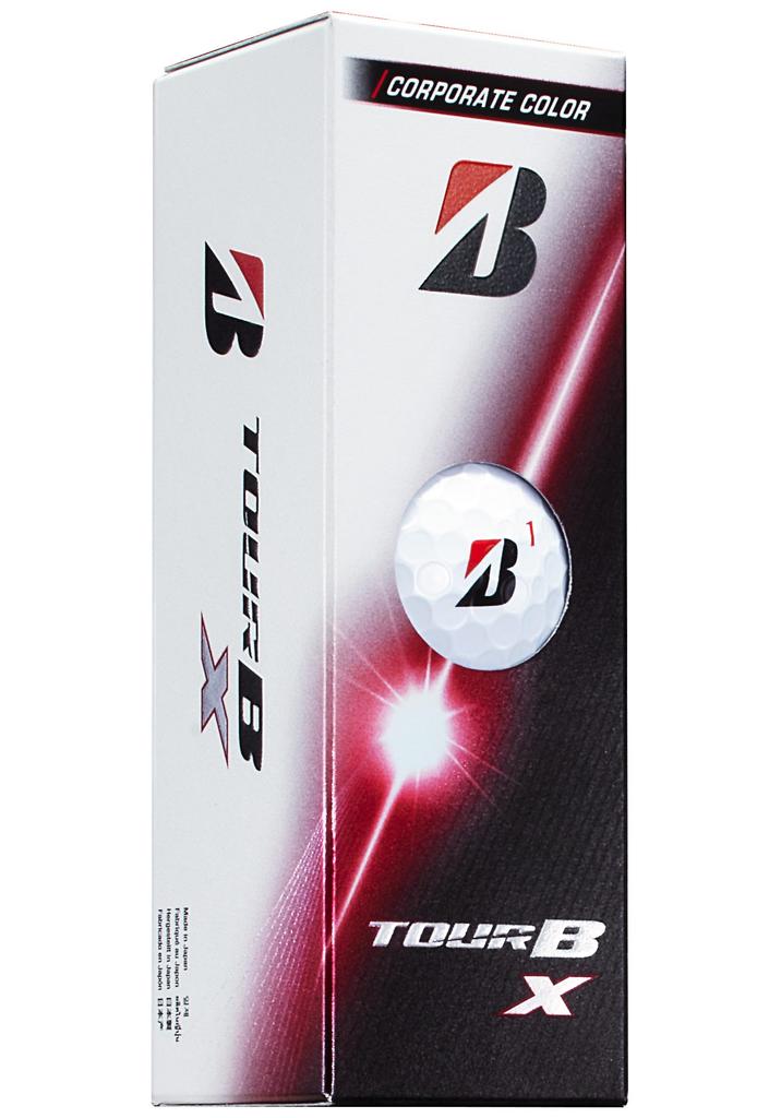 BRIDGESTONE TOUR B X Golf 2026 Corporate Color Balls, Model, 12-Pack, (B6CXJ)