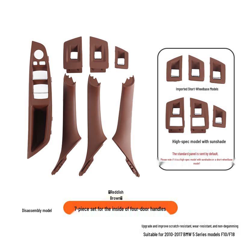 BMW 5 Series (10-17) F10/F11/F18 Interior Door Handle & Driver's Side Panel Trim Replacement Installation