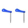 Professional Road Bike Spokes Holder Repair Wrench 0.8-1.0mm/1.0-1.3mm Spoke Repair Tool Flat Spoke Tool Easy to Use