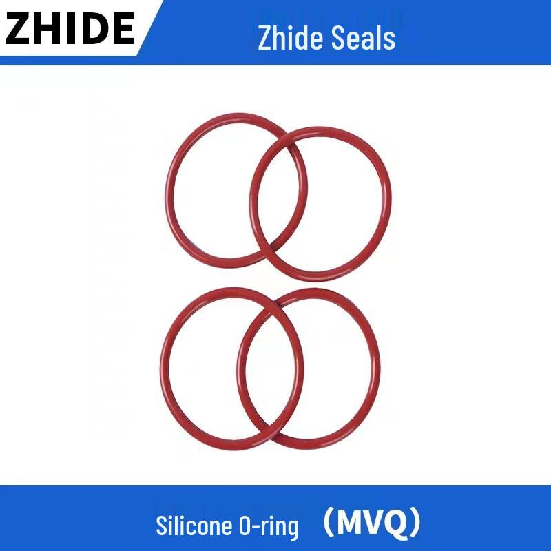 ZHIDE High-Temperature Silicone O-Ring OD 85x3.1mm красный