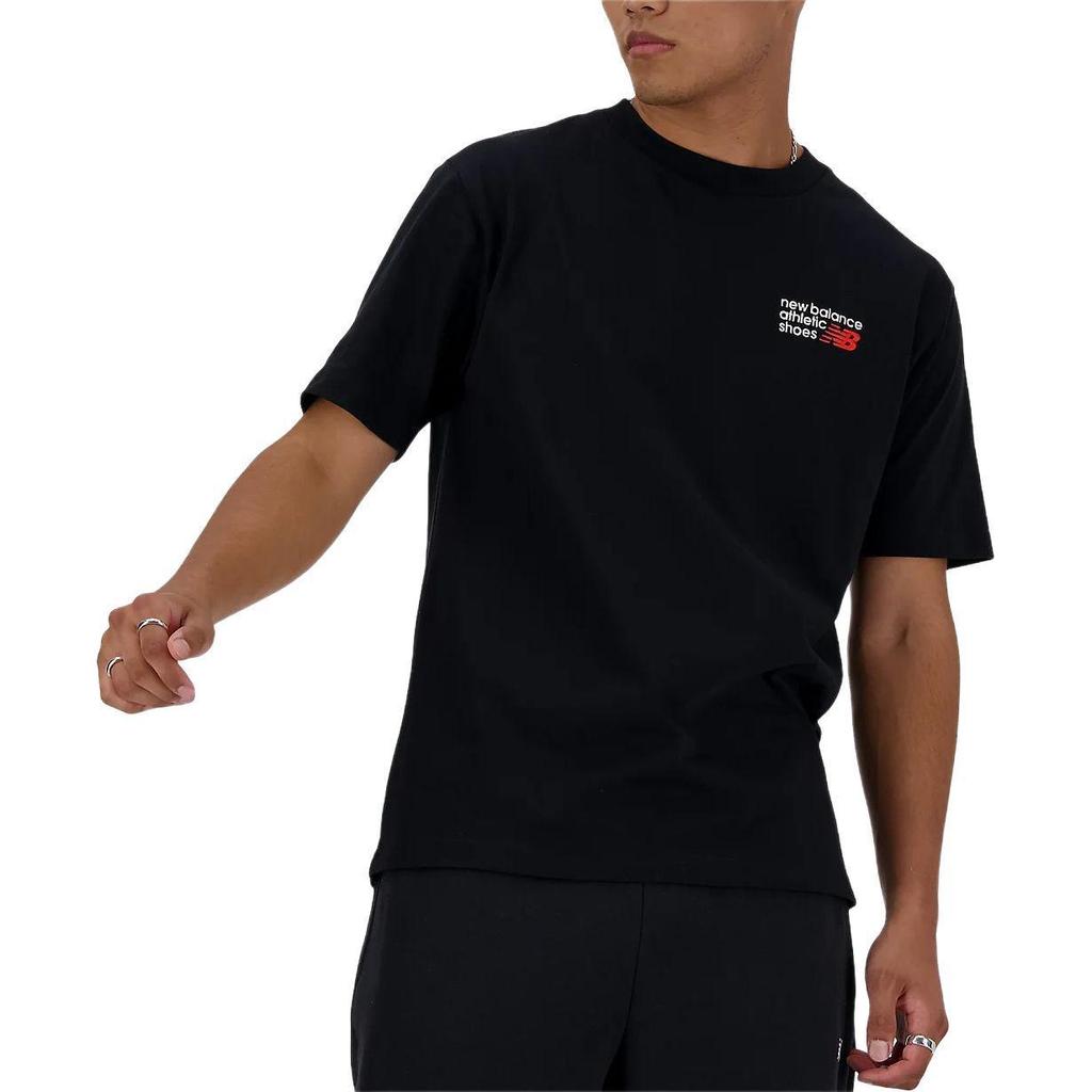 New Balance Athletics Premium Logo T Shirt MT41908-BK