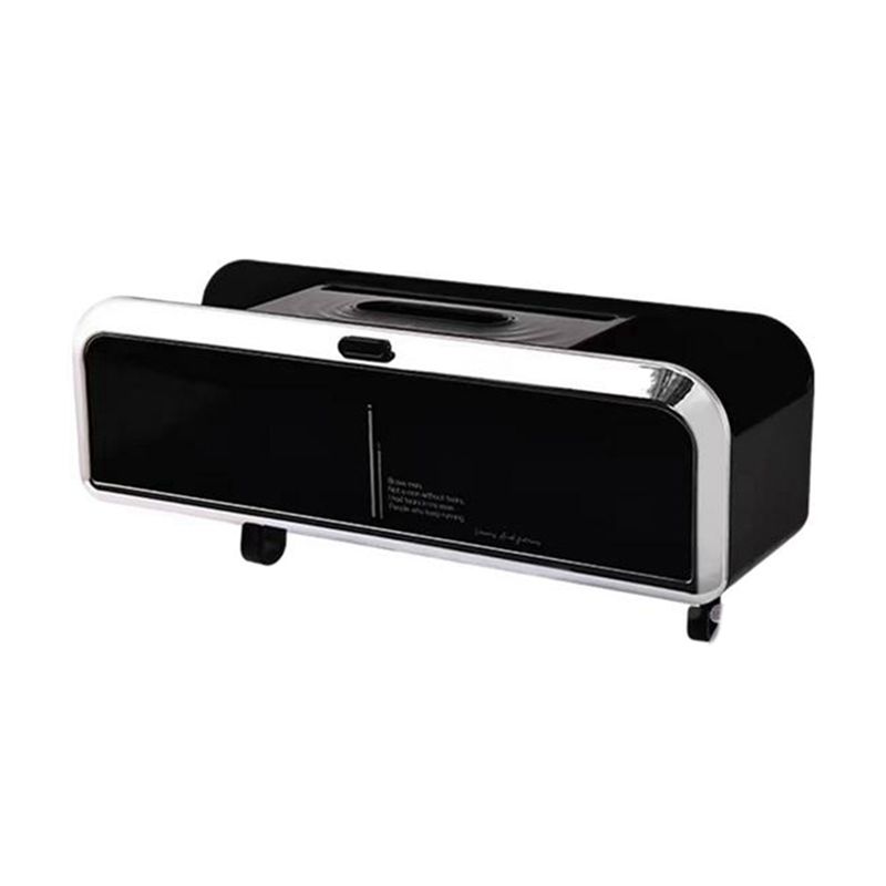 M-Modern-Multi-Functional Car Tissue Box With Hooks For Organizing Travel Essentials