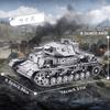 Piececool 3D Panzer IV D Metallic Nano 3D Metal Assembly No Glue For Intermediate and Adult Collectible Ornament Puzzle, Ausf. Tank, Puzzle, Puzzle,