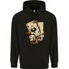 Skull Ace of Spades Heavy Metal Rock Music Childrens Kids Hoodie