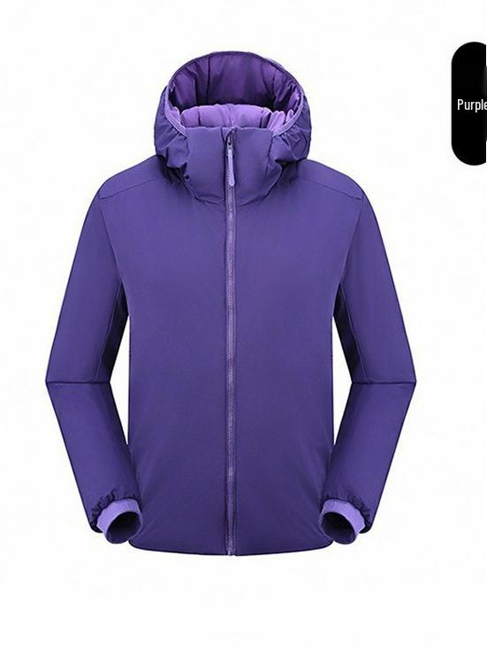 Tsutaya Astro Boy Unisex Waterproof Hooded Cotton Jacket – Warm, Cold-Proof for Outdoor Commuting