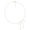 Mariel Ribbon Pearl Bead Necklace (Jjljni4Bs356Sr420)
