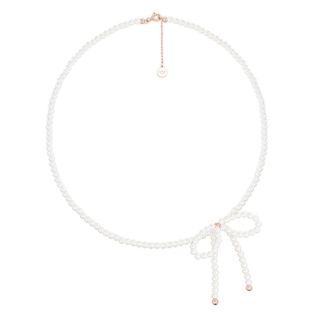 Mariel Ribbon Pearl Bead Necklace (Jjljni4Bs356Sr420)