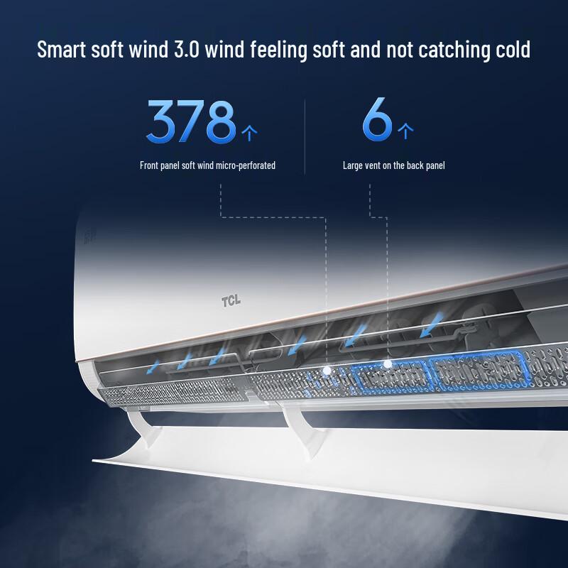 Tcl Jingyi 1.5 HP Inverter Wall-Mounted Air Conditioner (KFR-35GW/JD61+B1)