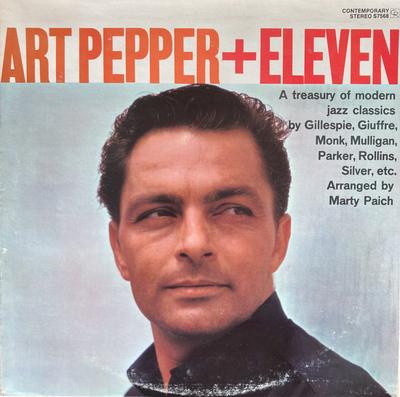 LP Record ART PEPPER  Art Pepper  Eleven Modern Jazz Cl S7568 Contemporary Re 1981 US Jazz Used