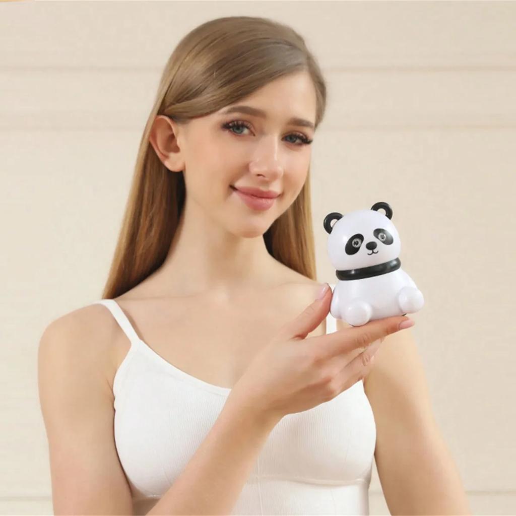 Panda Massager Fascia Gun Head Cervical Cartoon Decompression Mini Vibration Massage Instrument