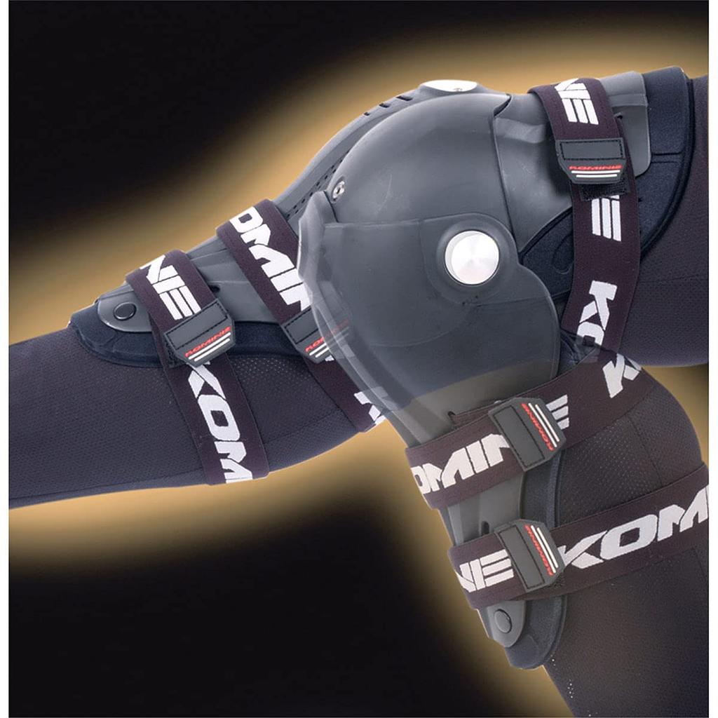 KOMINE Motorcycle Super Active Knee Shin Guard Free Protector SK-609