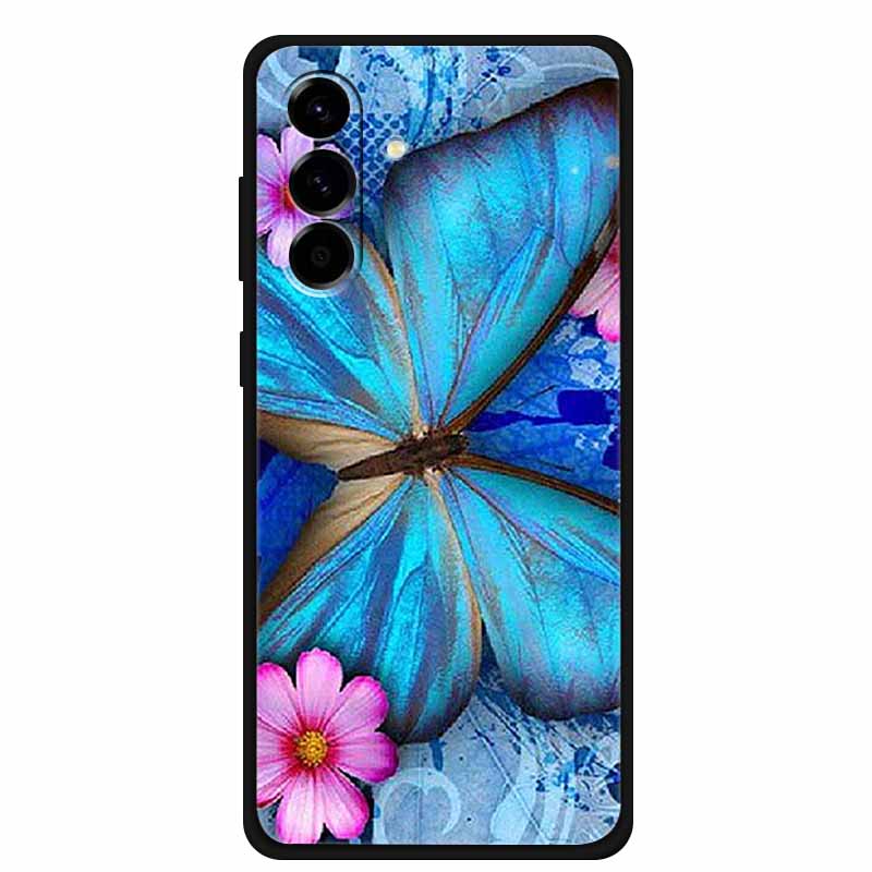 Custodia per Telefono per Samsung Galaxy S26 Custodia Nera in Silicone TPU Cover Posteriori per GalaxyS26 S 26 Custodia SamsungS26 Morbidi Paracolpi Protettivi