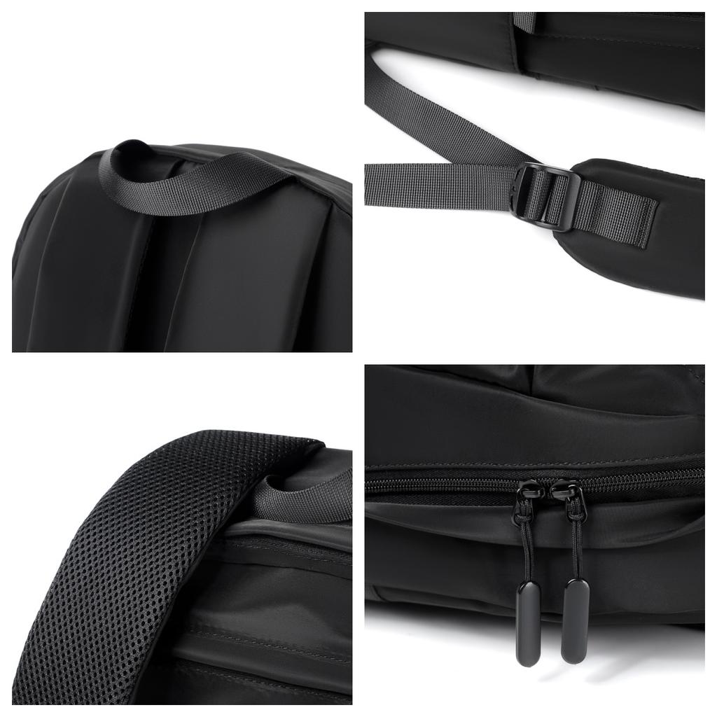 15.6 Inch Men And Women With The Same Casual Shoulder Bag, Light Business Shoulder Computer Bag, Oxford Fabric Travel Backpacks
