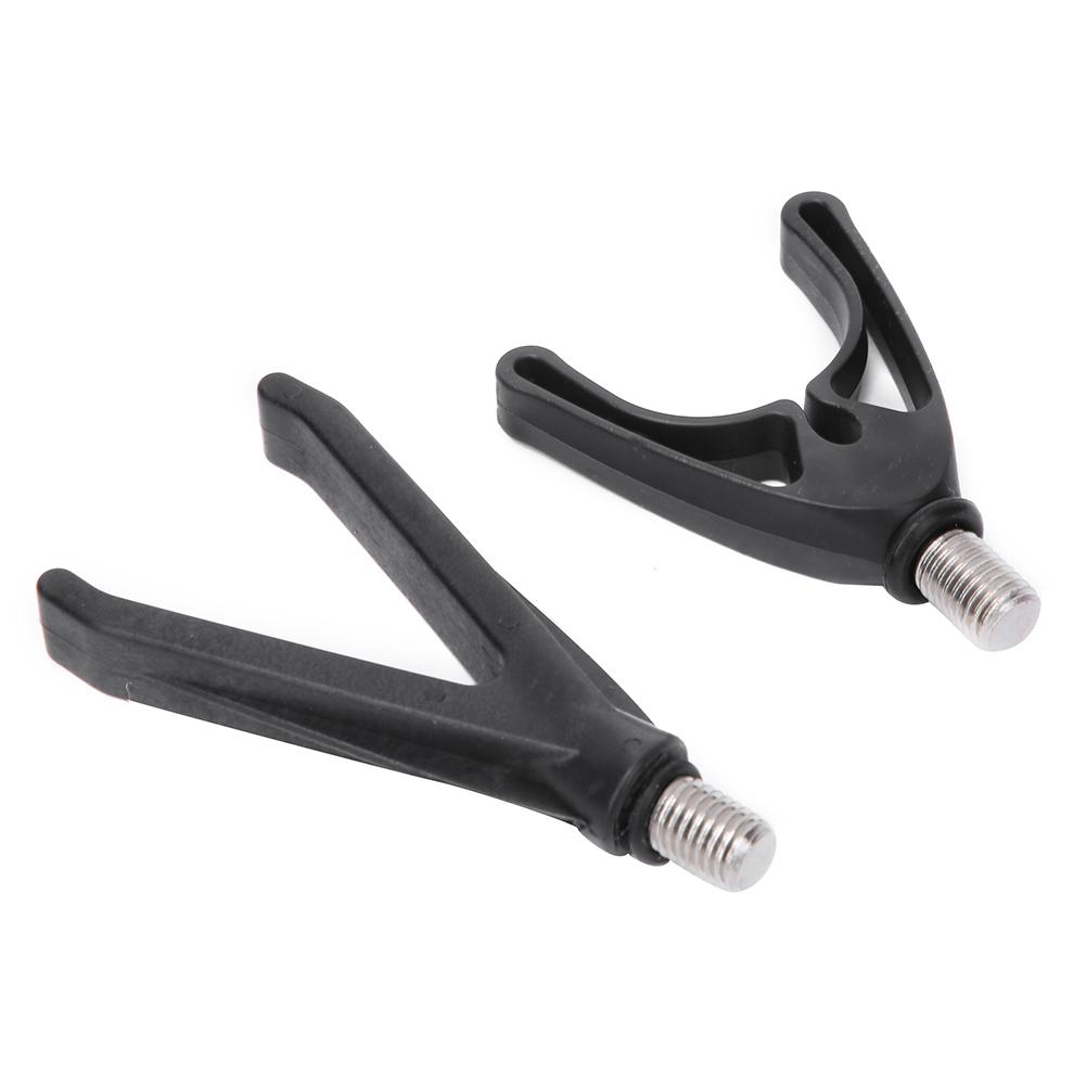 8PCS Plastic Durable Flexible Fishing Rod Alarm Holder Head Fish Pole Bracket Tool Accessory