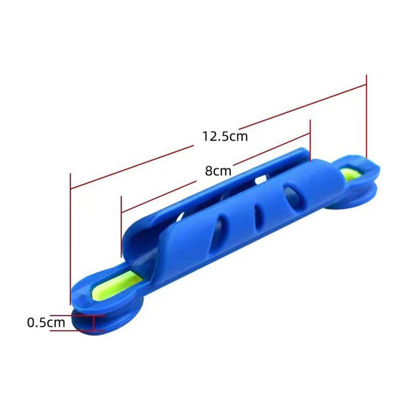

1 Pcs Fishing Line Winding Board Portable Fishing Coiling Clips Plate Fishing Line Rod Spools Holder Management Tool