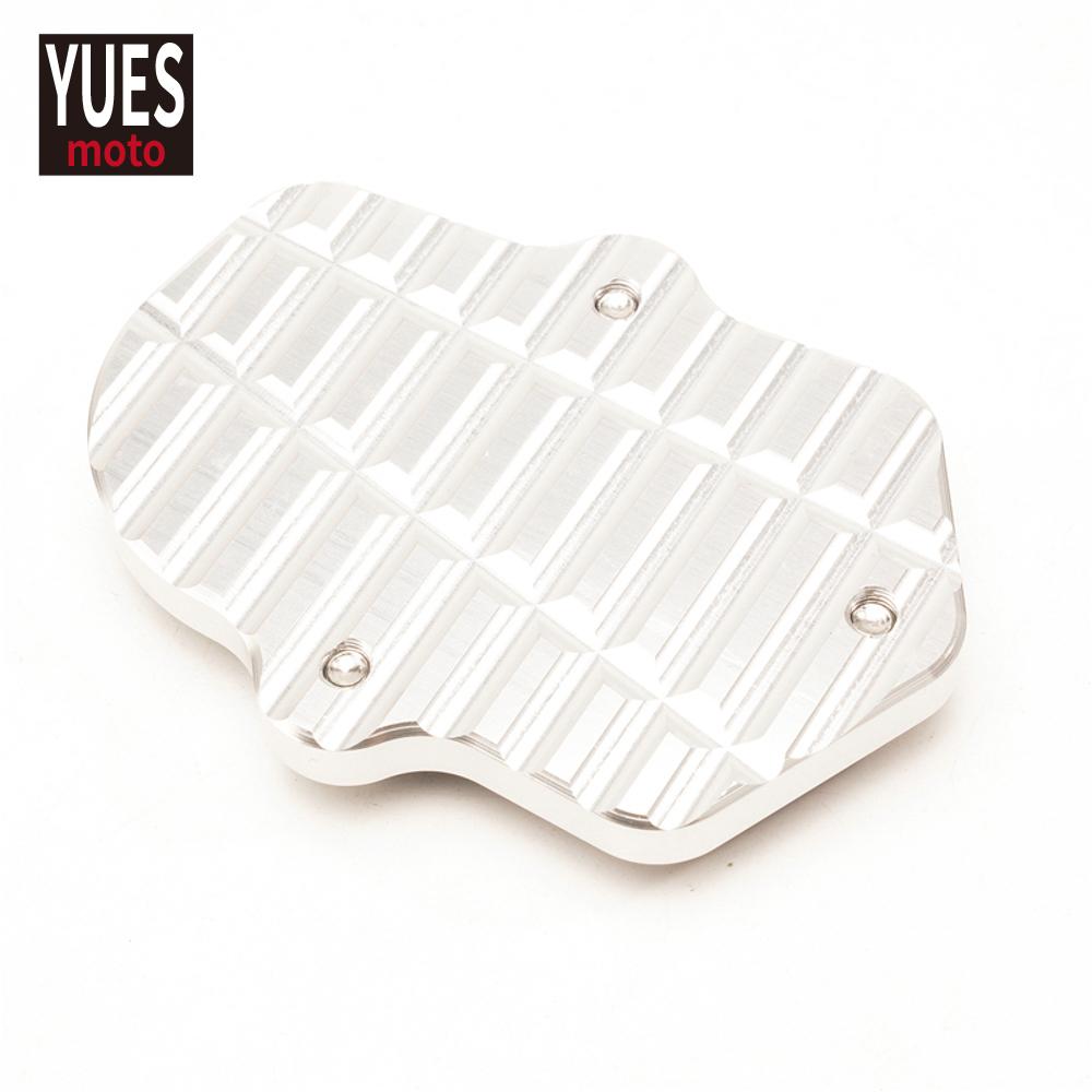 Motorcycle Accessories CNC Aluminum Kickstand Extension Pad For BMW F900R F900XR