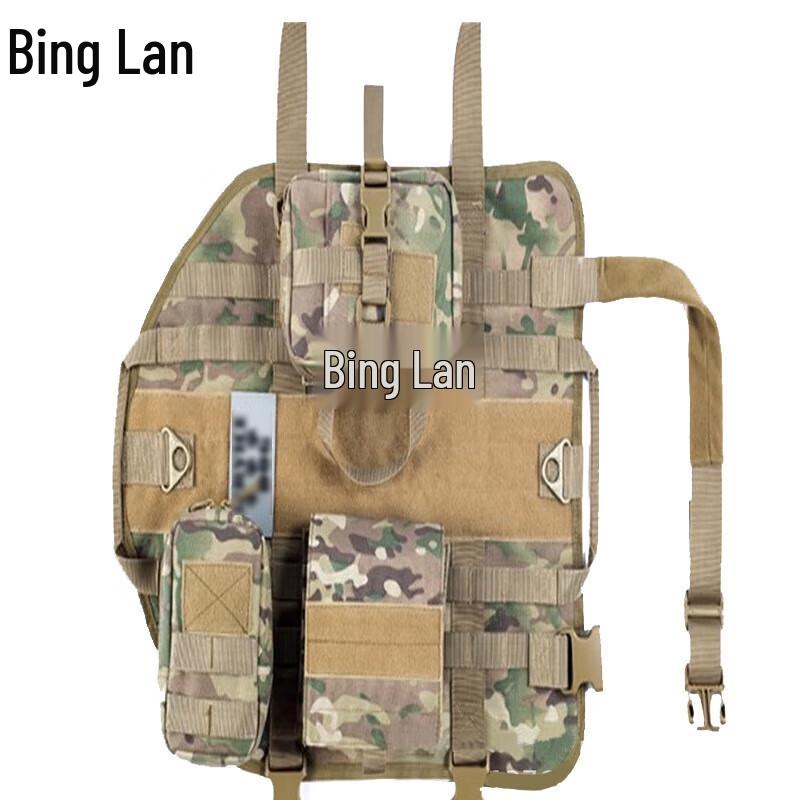 Binglan Tactical Dog Harness with Storage Bags