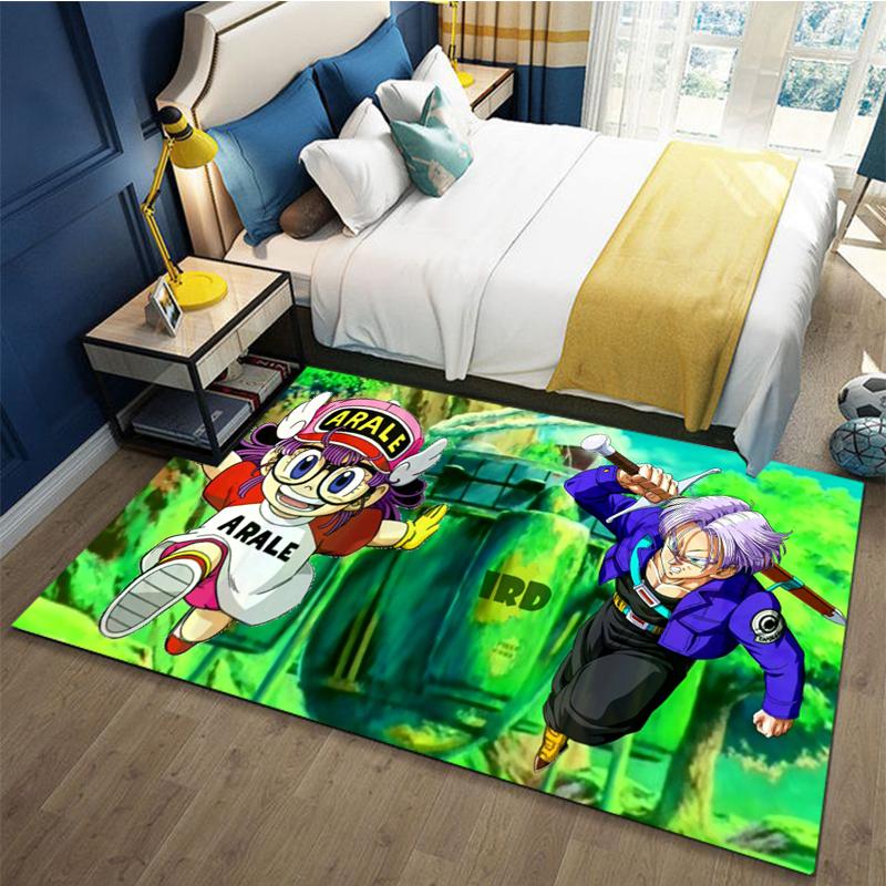 Alfombra de dibujos animados DR Slump Arale Chan, área de ocio para niños, sala de estar, dormitorio, alfombrilla para el asiento, reposacabezas, alfombrilla antideslizante
