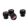 ANS1  4pcs Car Wheel Tire Valve Caps Dustproof for Toyota GR Sport Gazoo Camry Corolla Hilux Tacoma Aqua Avensis CHR Prius Yaris Rav4