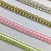15 Meter Quastenfransen-Spitze im europäischen Stil Besatzkante Band für DIY Nähen Bekleidung Vorhang Sofa Kissen Polsterhandwerk Dekor