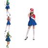 Disfraz de Luigi de Super Mario Bros de Alta Calidad para Mujer con Diseño Moderno