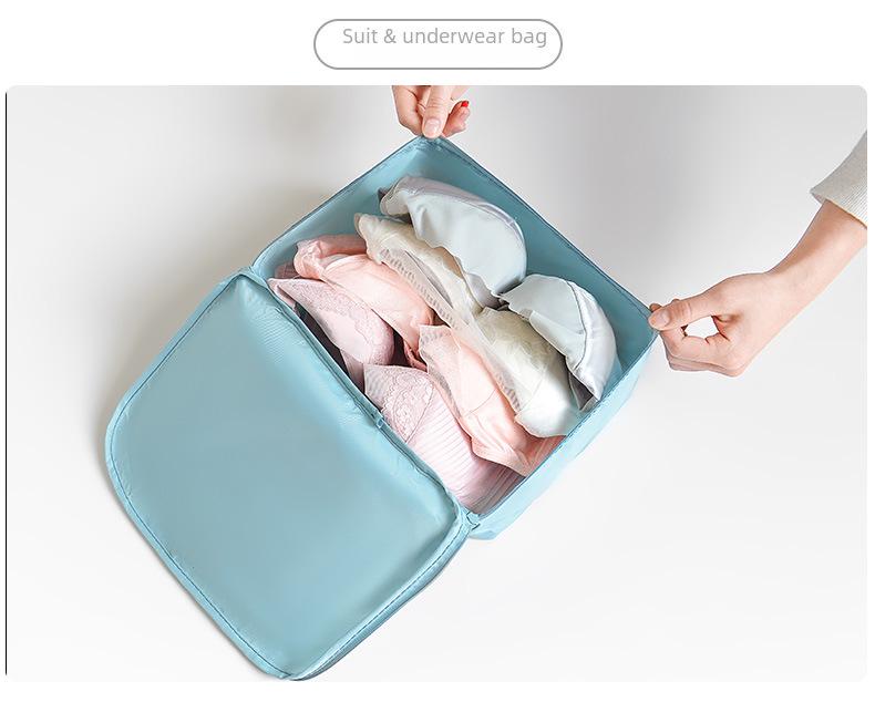 Travel Storage Set: Cross-Border Drawstring Bags for Luggage, Shoes, Underwear, and Clothes Organizer
