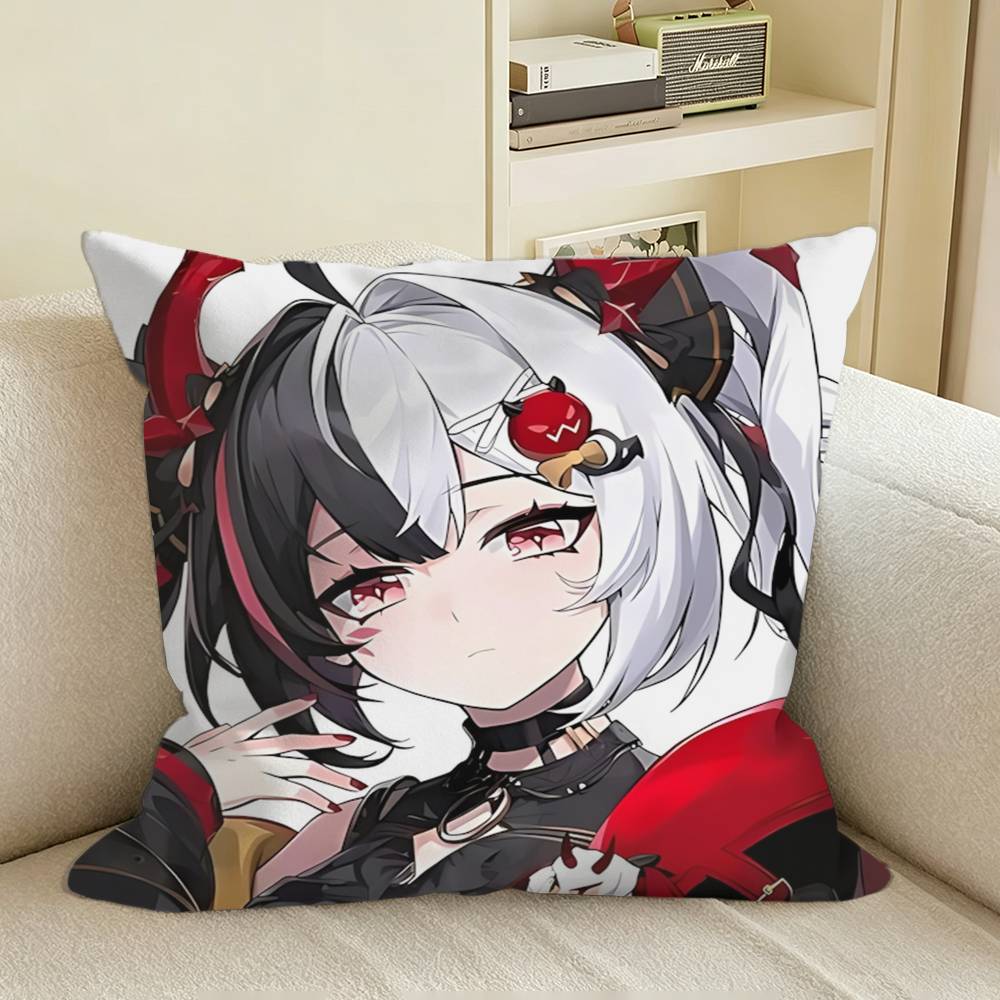 Goth Lacrimosa Game NTE Square Sofa Pillow Cover Solid Color Living Room Home Decor Cushion Case
