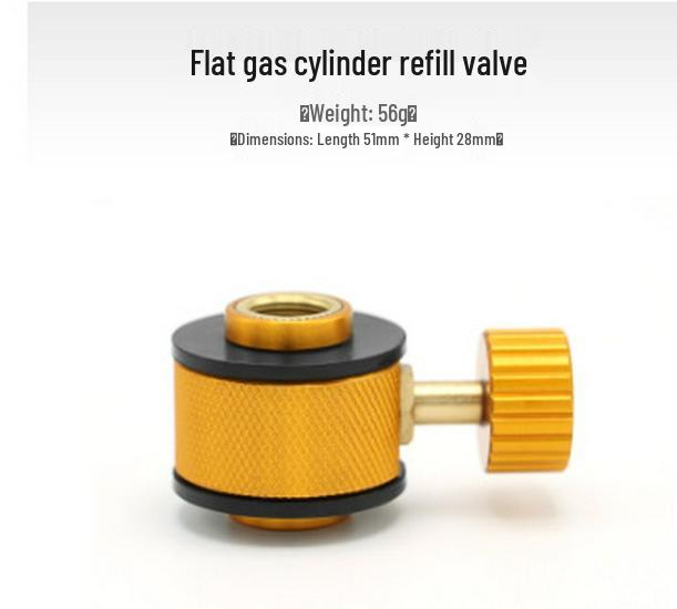 Cassette Stove Accessories: Charging Valve, Line, Gas Adapter, Wire Pipe, High Mountain Tank, Gas Tank