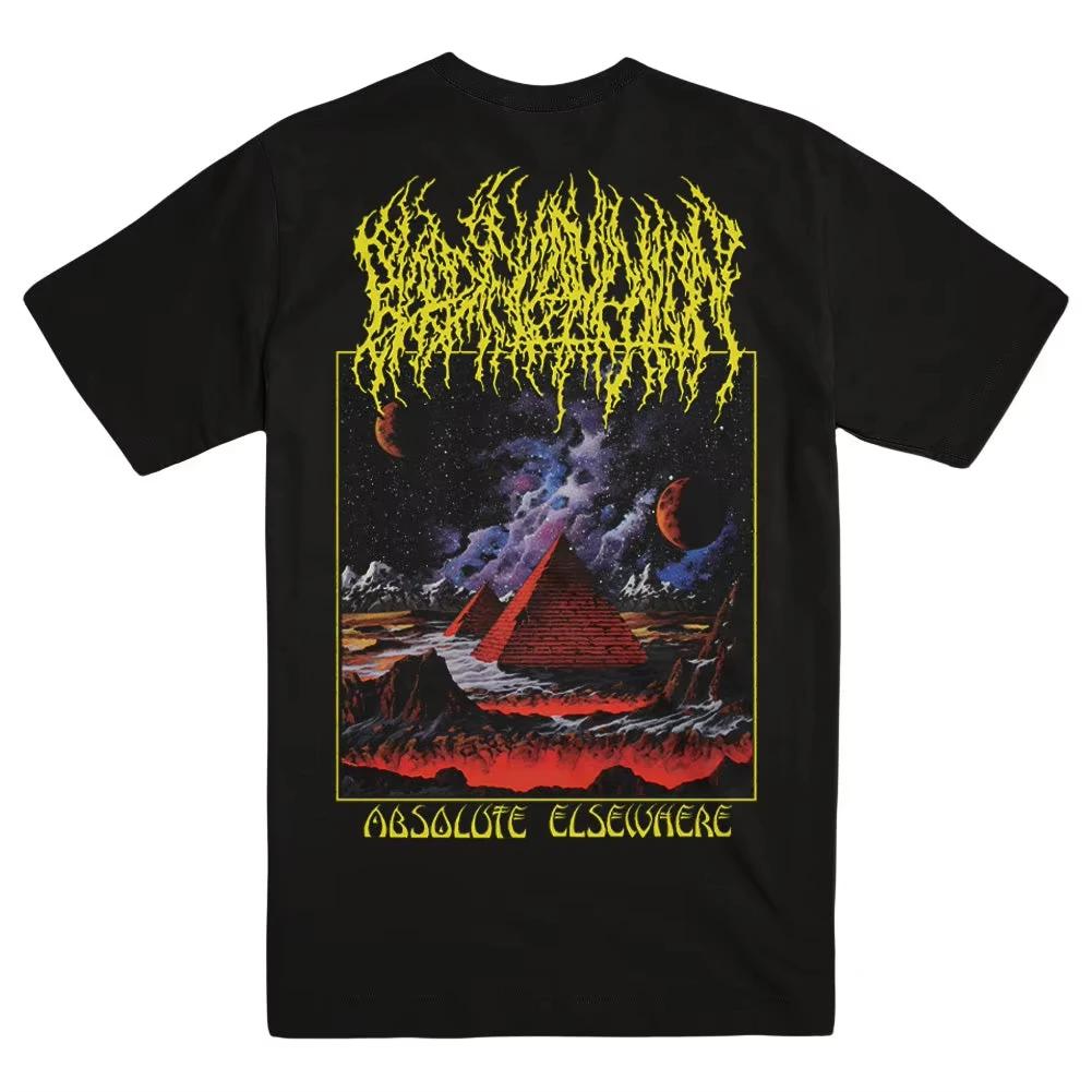 

BLOOD INCANTATION Absolute Elsewhere T-Shirt Spring Summer Printing Daily Commuter Sports Men And Women With The Same T-shirt 4XL